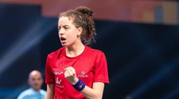 تأهل هنا جودة إلى ربع نهائي بطولة العالم للشباب لتنس الطاولة في منافسات الزوجي المختلط تحت 19 سنة 1